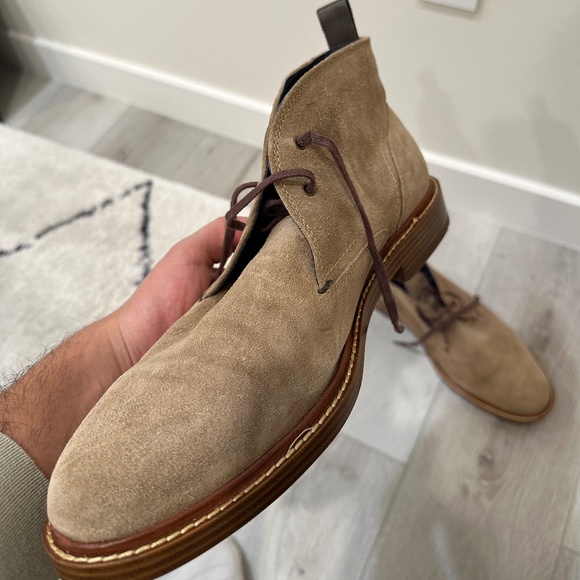 Cole Haan Adams Grand OS Chukka Bourbon Suede Ankle Boots C25779 Men\'s Size 10.5